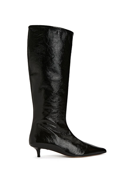 Black Women's Leather Boots
