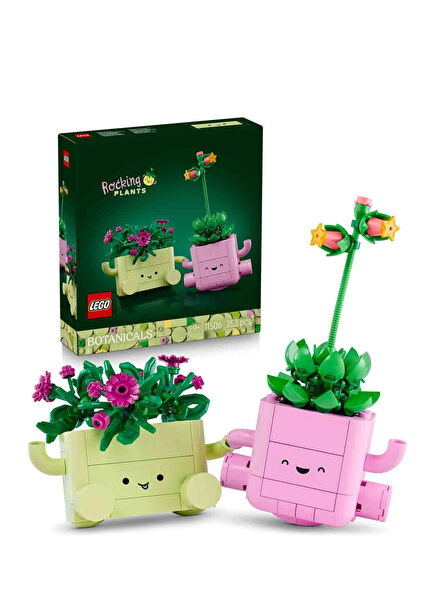 Botanicals Rocking Plants 9+ Years 253 Piece Creative Flower Building Toy Set
