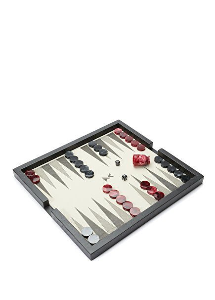 Monary Beige Backgammon set