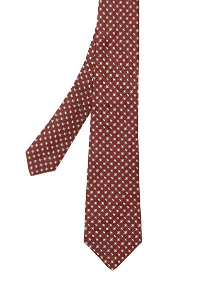Burgundy Silk Tie