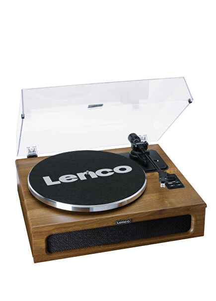 LS-410WA Bluetooth Turntable with Wooden Built-in Speaker