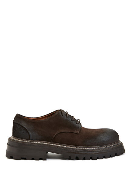 Dark Brown Mens Leather Shoes