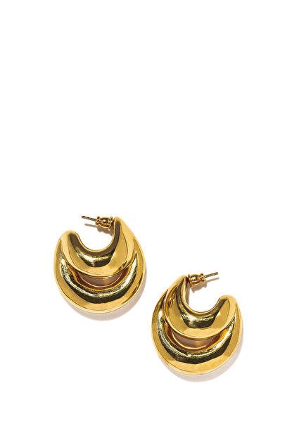 Double Blow Up Kadın Küpe