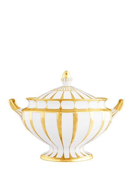 Grecque Athena Porcelain Soup Pot