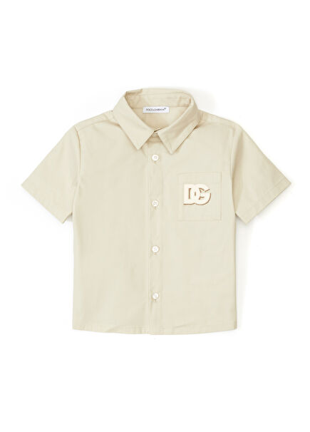 Beige Baby Boy Shirt