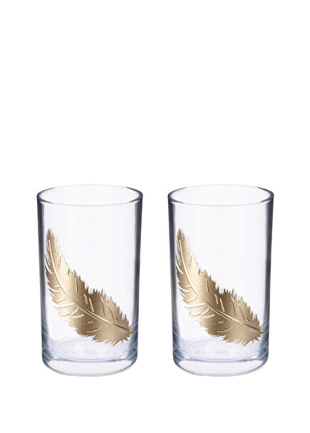 Tüy Cam 2li Kahve Yanı Bardak Seti