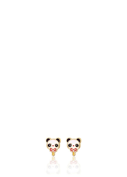 Cutie Studs Panda Popsicle Girl Child Earring