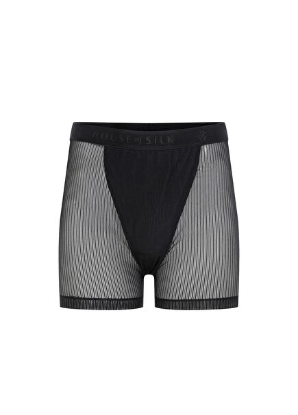 Fleur Black Tulle Men's Boxers
