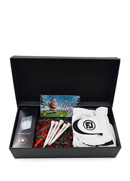 Yeni Yıl Golf Hediye Seti Kadın Özel Kutulu