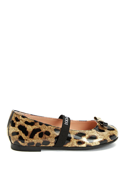 Leopard Leather Ballet Flats