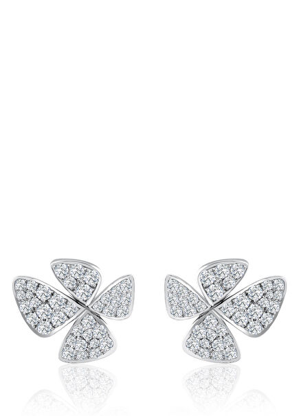 Divine Pırlantalı Kadın Altın Küpe