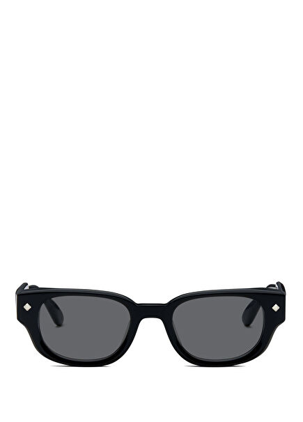 A Tout Jamais Black & Smoke Siyah Asetat Unisex Güneş Gözlüğü