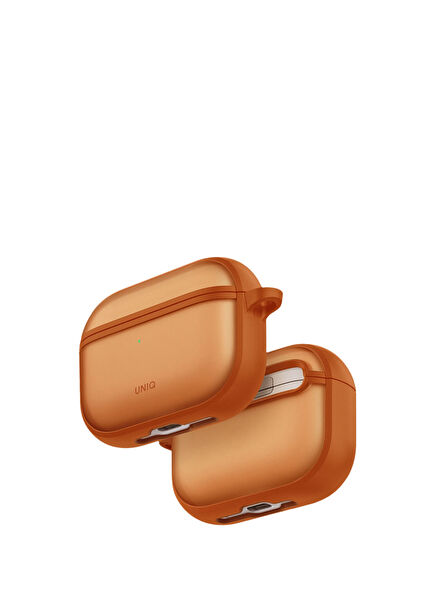 Veren Frosted Airpods Pro 3 (3.Nesil) Hang Turuncu Kulaklık Kılıfı