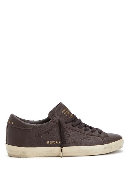 SuperStar Kahverengi Erkek Deri Sneaker