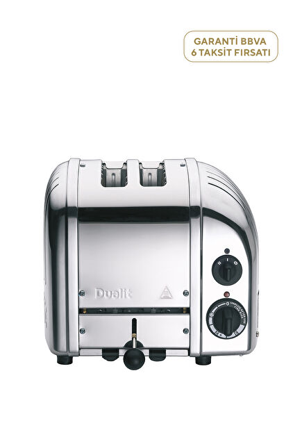 Classic Seri Gümüş 2 Hazneli Ekmek Kızartma Makinesi