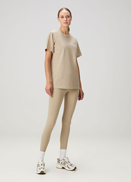Sr Runner Dark Beige Leggings