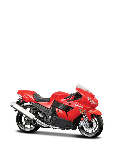 Kawasaki Ninja ZX-14R 1:18 Red Model Engine