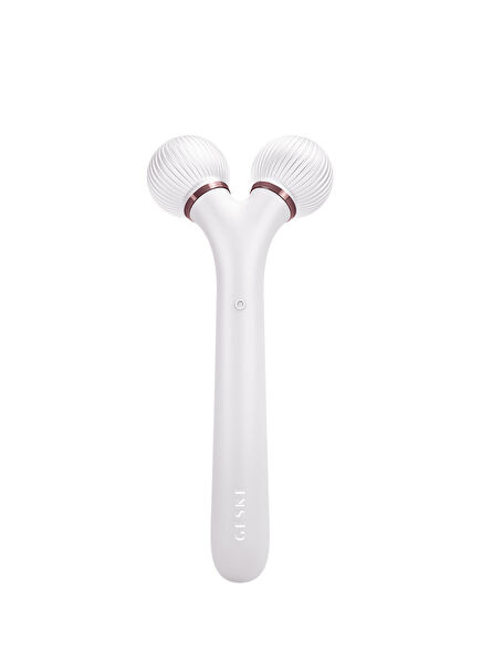 Sonic Facial Body Roller White Vibrating Face Shaper & Body Care Roller Device