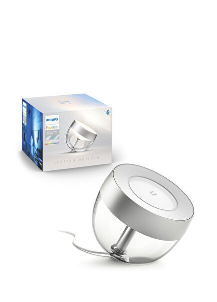 Hue Iris Silver Smart Table Lamp