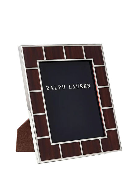 Brown Silver Frame
