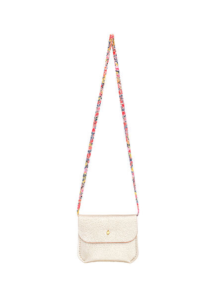 Gold Girl's Mini Shoulder Bag
