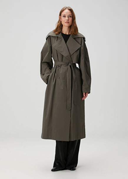 Dark Green Overcoat