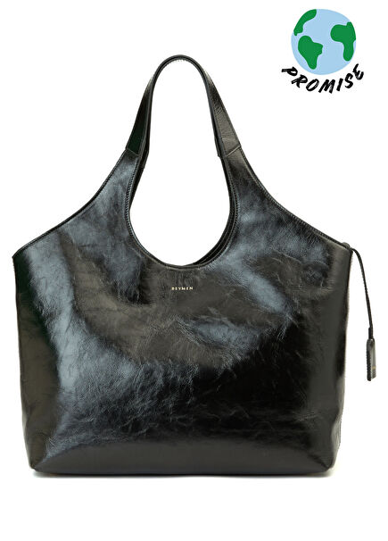 Soft Siyah Kadın Deri Çanta