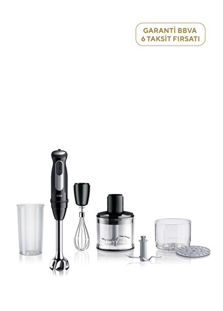 Multiquick 5 Pro MQ55254MBK Hand Blender Set