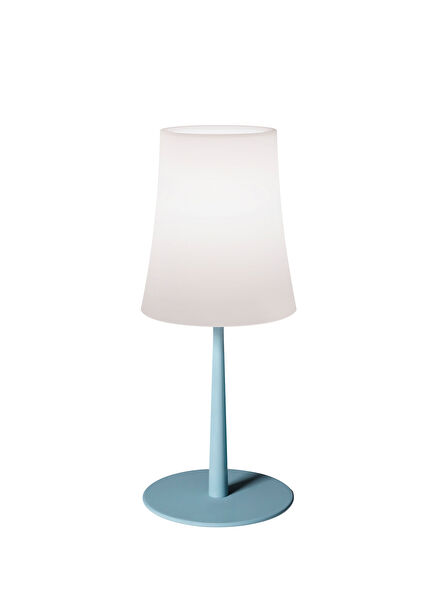 Foscarini Birdie Easy Küçük Boy Mavi Masa Lambası