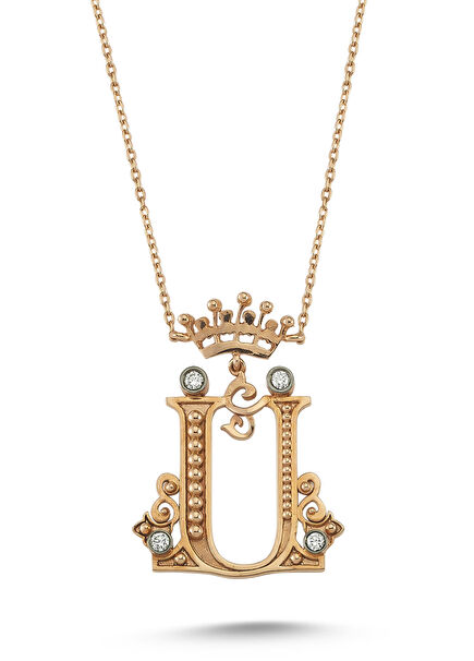 Harf Kadın Altın Kolye