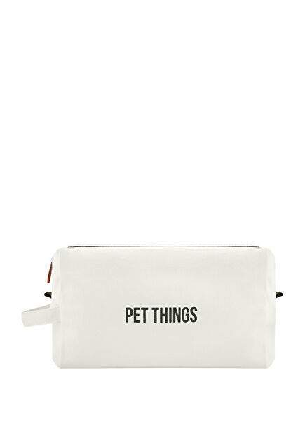 Pet Things Large Size Ecru Pet Travel Bag