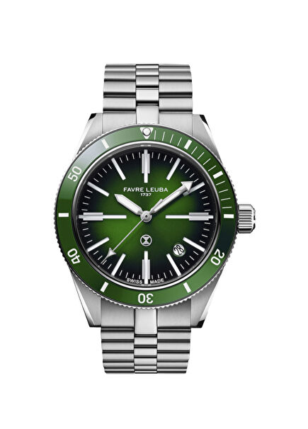 Deep Raider Renaissance Green Metal Çelik Erkek Kol Saati