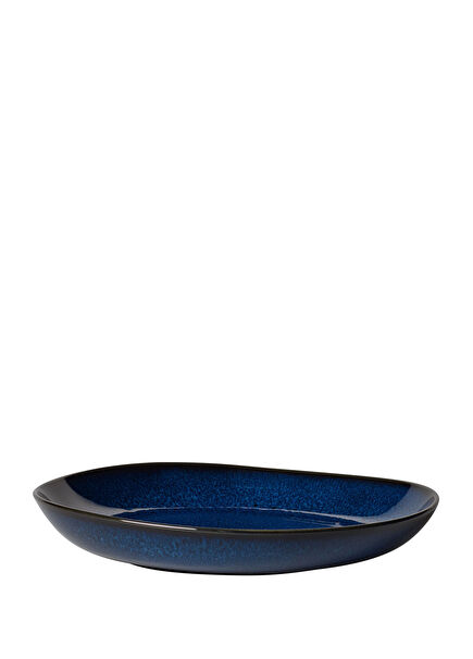 Lave Blue Porselen Mavi Servis Kasesi