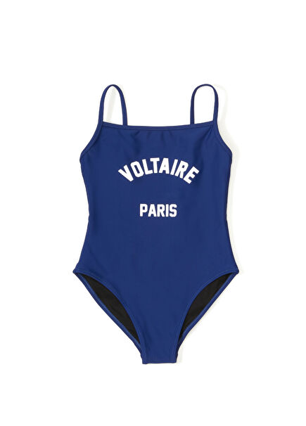 Navy Blue Girls Swimsuit
