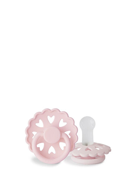 Fairytale White Lilac 6-18 Months Pink Girl Baby Silicone Pacifier
