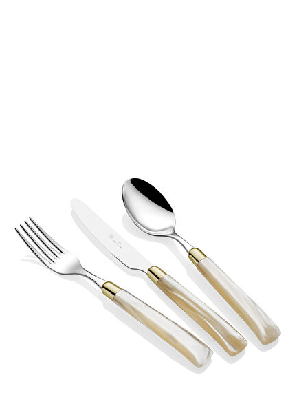 Giada Ring Kemik 75 Parça Çatal Bıçak Seti