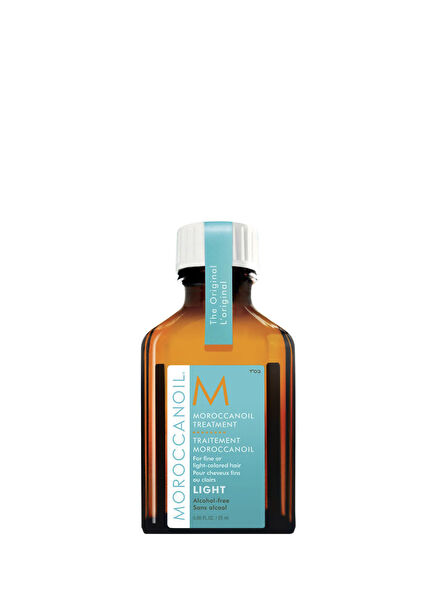 Traitement İnce Telli ve Boyalı Saçlar İçin Light Argan Yağı Saç Serumu 25 ml