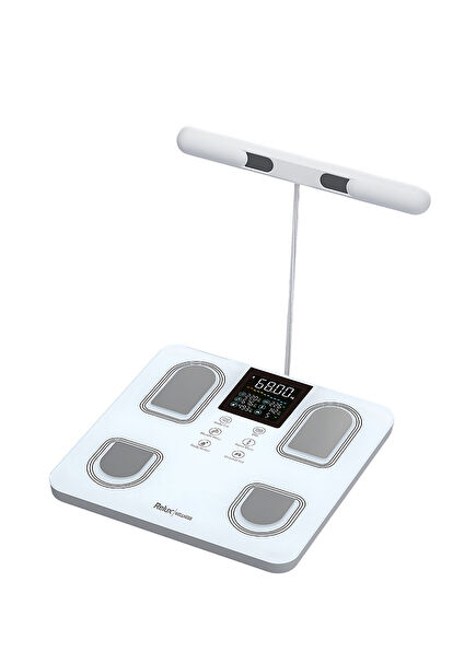 RBS6000 Segmental Vücut Analizi Multi-BIA Yağ, Sıvı, Kas Ölçer 8 Elektrotlu Akıllı Tartı