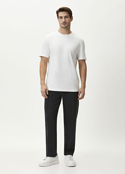 Anthracite Ribbed Sweatpants