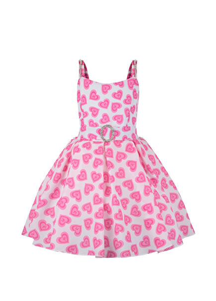 Barbie Movie Concept V3 Pink Strappy Girl Dress