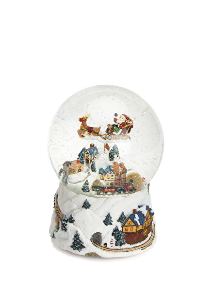 Christmas Train Cam Kar Küresi