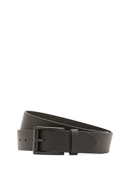 Siyah Erkek Deri Kemer