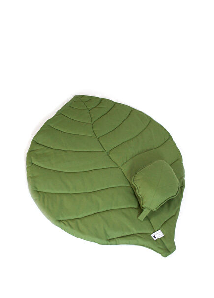 Leaf Mat Dark Green Play and Activity Mat