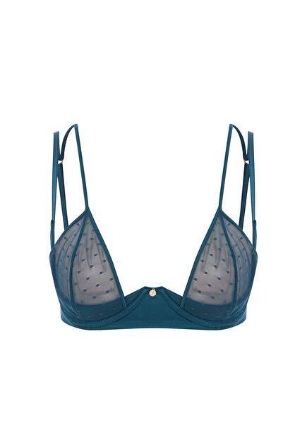 Matilda Turquoise Recovery Women's Bra