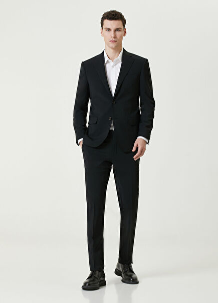 Siyah Yün Takım Elbise