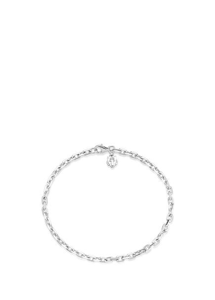 Tiger Charm 925 Sterling Silver Grade Chain Men's Bracelet