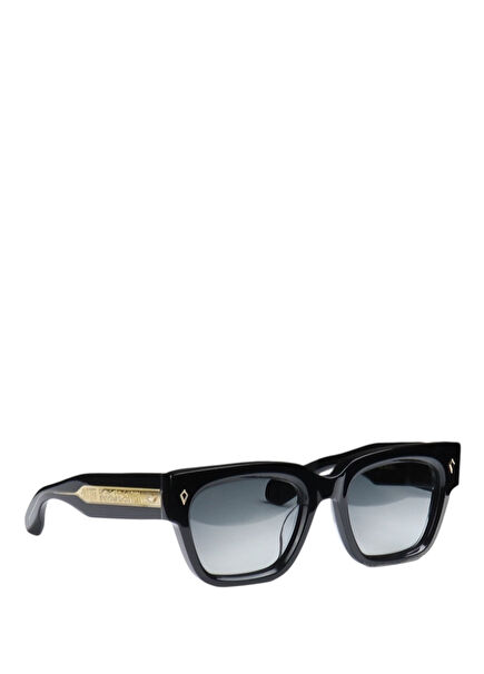 Basiton Obsidian Siyah Asetat Unisex Güneş Gözlüğü