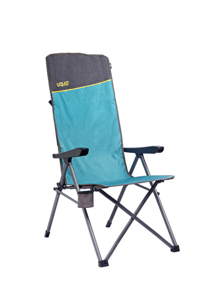 Justy XL 3 Pozisyonlu Konforlu Petrol Katlanır Kamp Sandalyesi