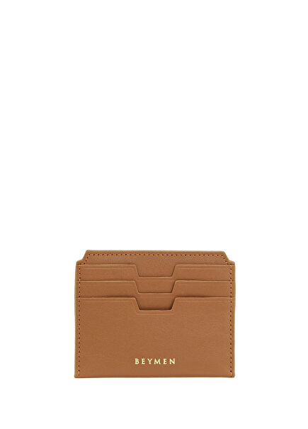 Camel Kadın Deri Kartlık