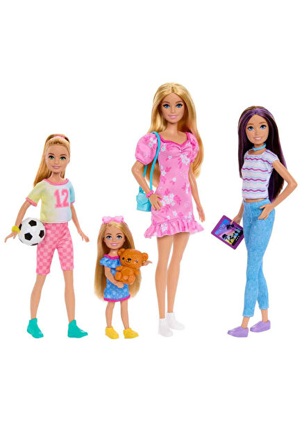 Barbie and Her Siblings Model Doll Set HWJ01